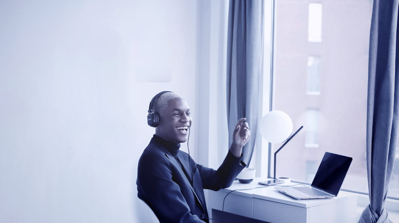 Apprenant motivé pendant un module